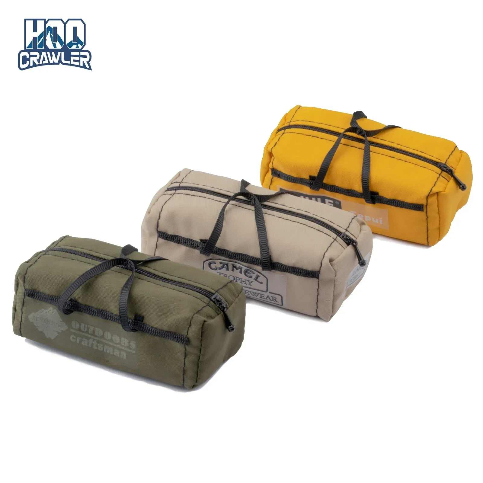 Travel Accessories Pouch - Simulierte Mini-Gepäck-Miniatur-Dekoration, Skala, Sport-Reisetasche für 1/10