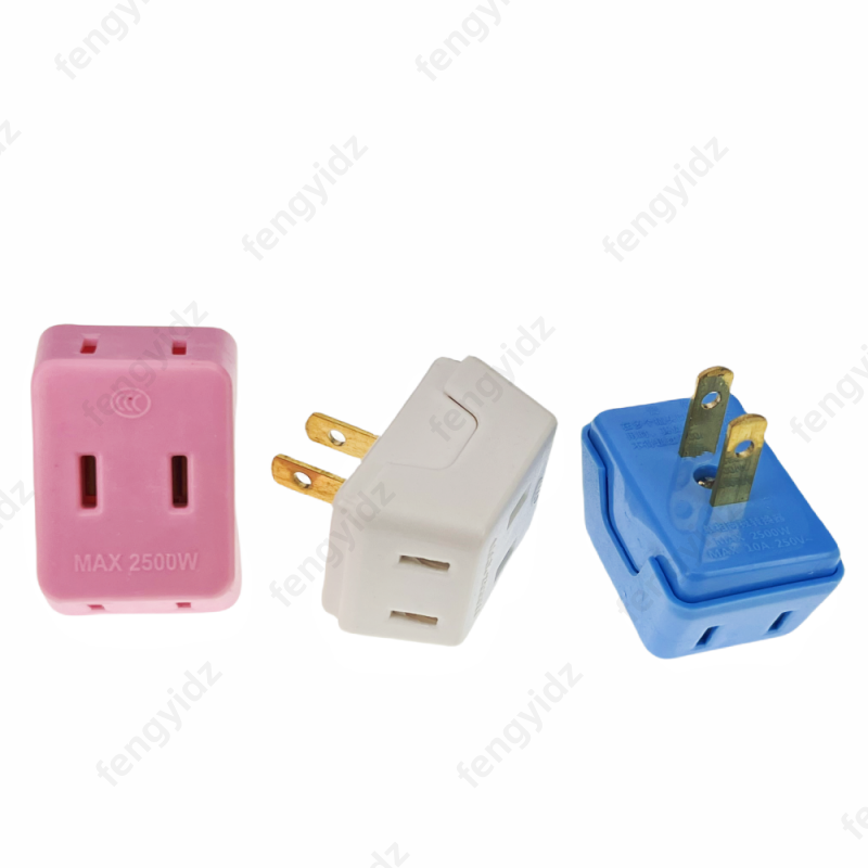 Travel Accessories Canada - 1 Drehung 3-Steckdose, US-Stecker, Vereinigte Staaten,