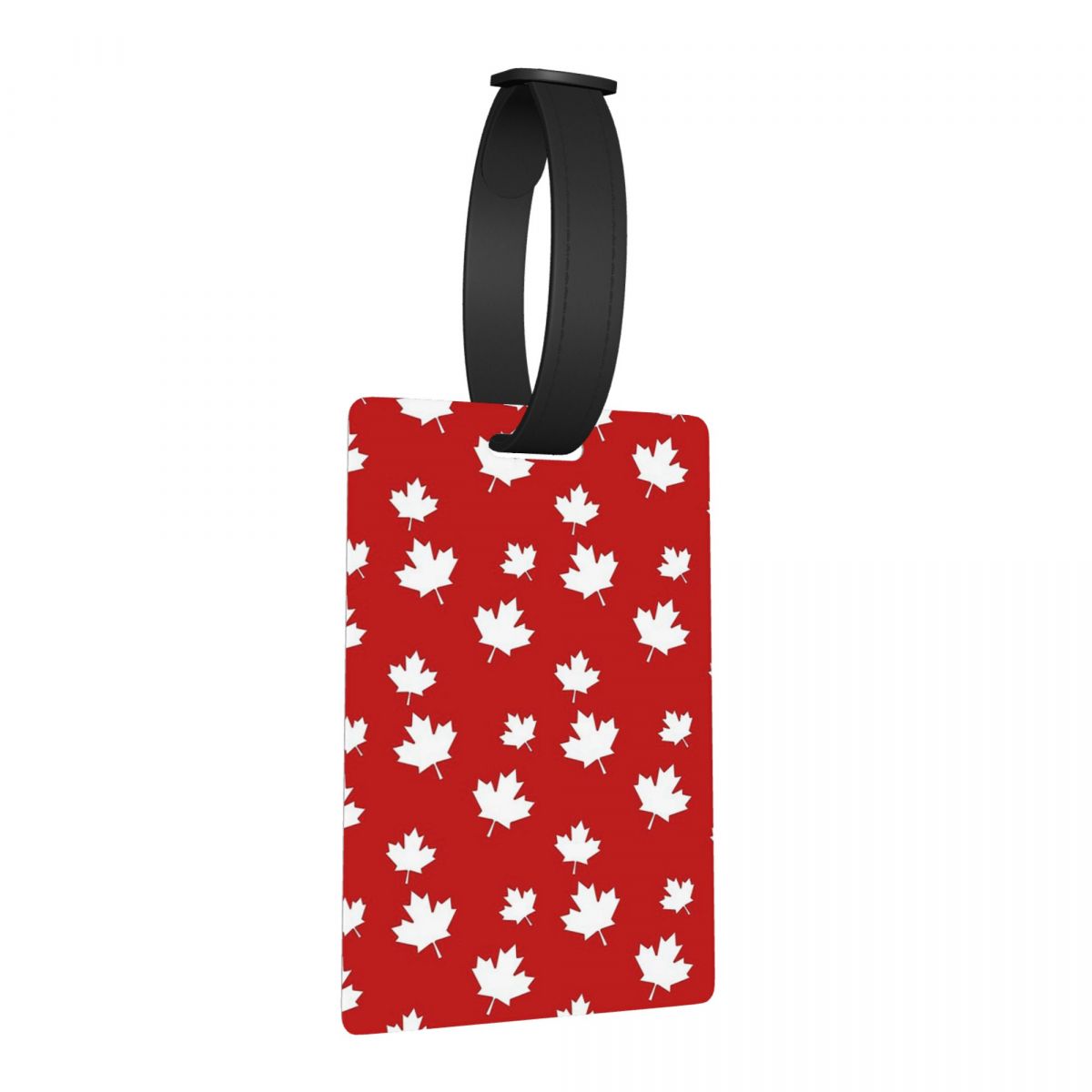 Travel Accessories Canada - Kanadisches Ahornblatt-Flaggenmuster Rot-Weiß Kanada-Flagge Gepäckanhänger Kofferzubehör