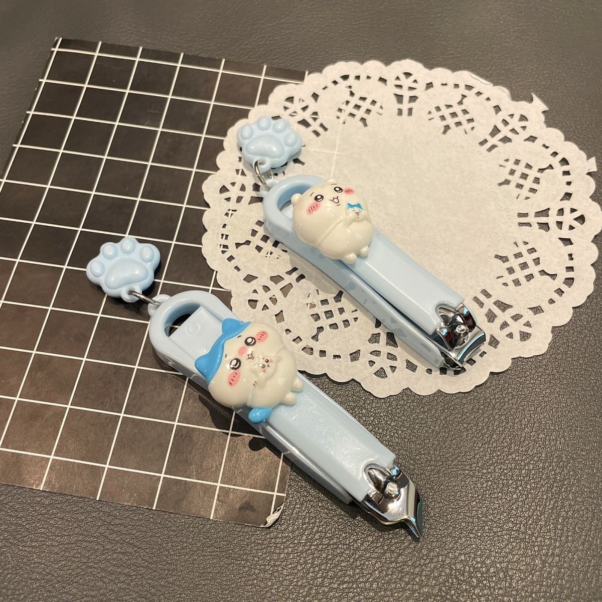 Travel Accessories Girly - Kawaii Chiikawa Nagelknipser, niedliches Cartoon-Hachiware-Design, tragbarer