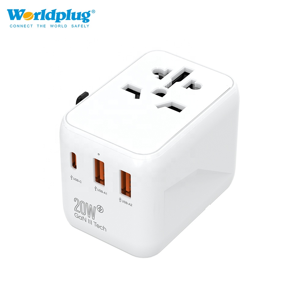 Travel Plug Type C - Typ C GaN 20W Ladegerät Multi-Stecker