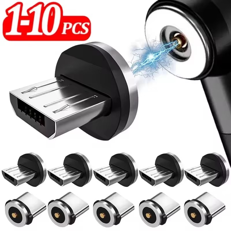 Travel Plug Type C - 1/5/10 Stück USB-A Typ C Magnetische