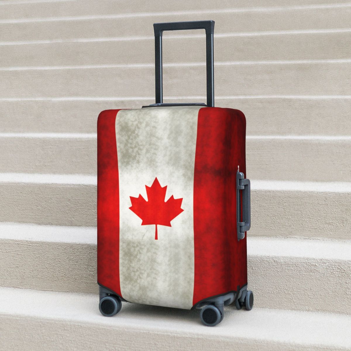 Travel Accessories Canada - Kofferhülle mit kanadischer Flagge und Ahornblatt,