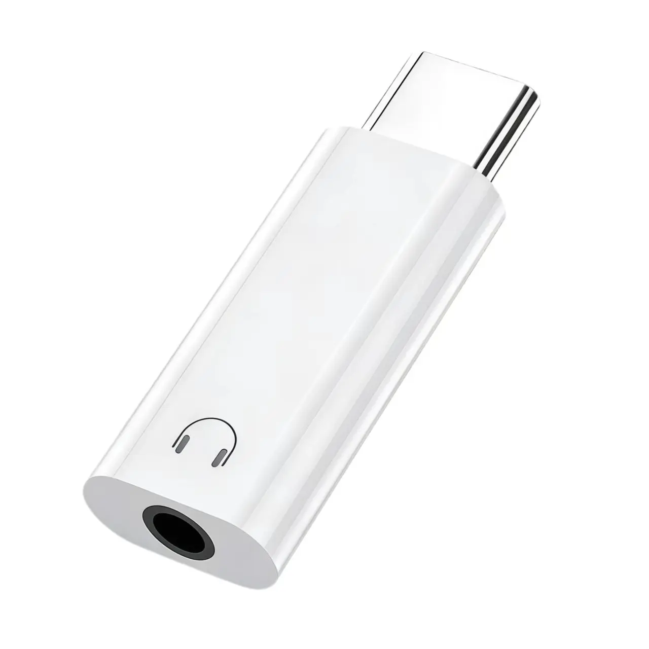 Travel Plug Type C - USB-C auf 3,5mm Kopfhörer-Adapter Audio-Konverter Buchse