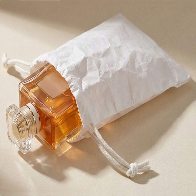 Travel Accessories Jewelry - Parfüm-Tyvek-Papierbeutel mit Kordelzug, wasserdichter Schmuckbeutel, wiederverwendbare