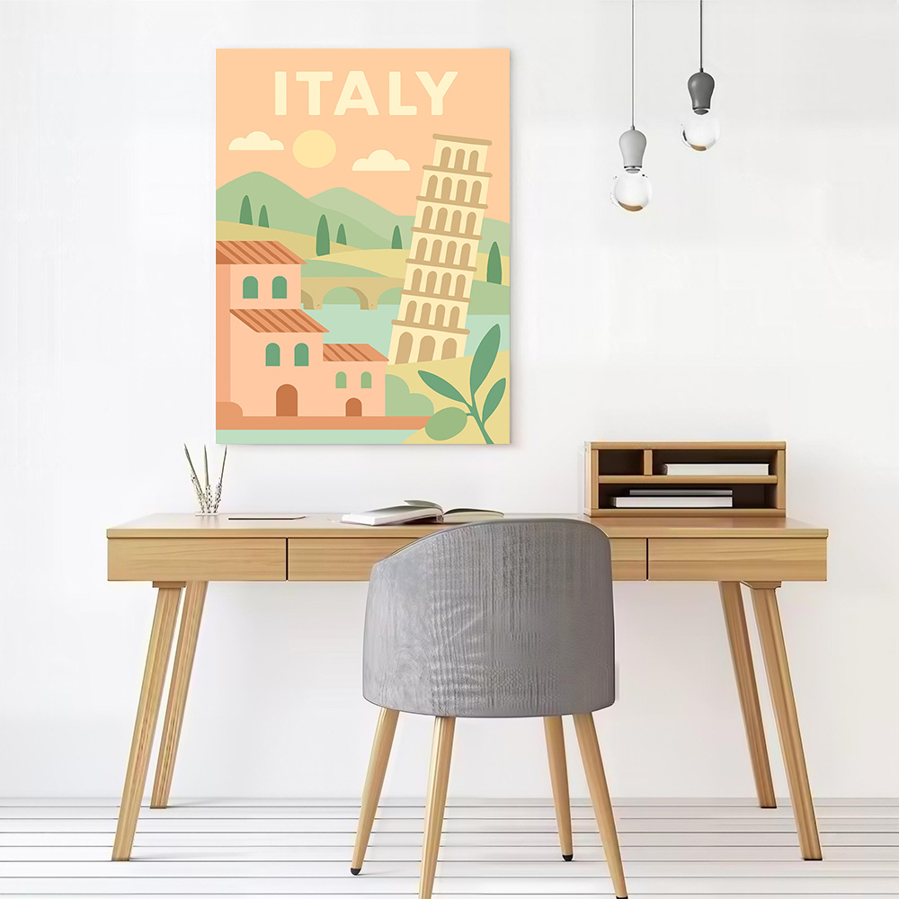 Italien Reise Leinwand Wandkun – Travel Accessories Italy Bewertung und Preis