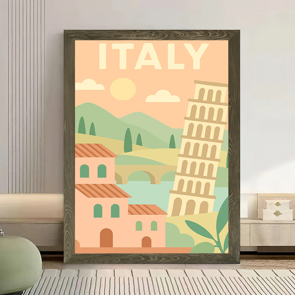 Italien Reise Leinwand Wandkun – Travel Accessories Italy Bewertung und Preis
