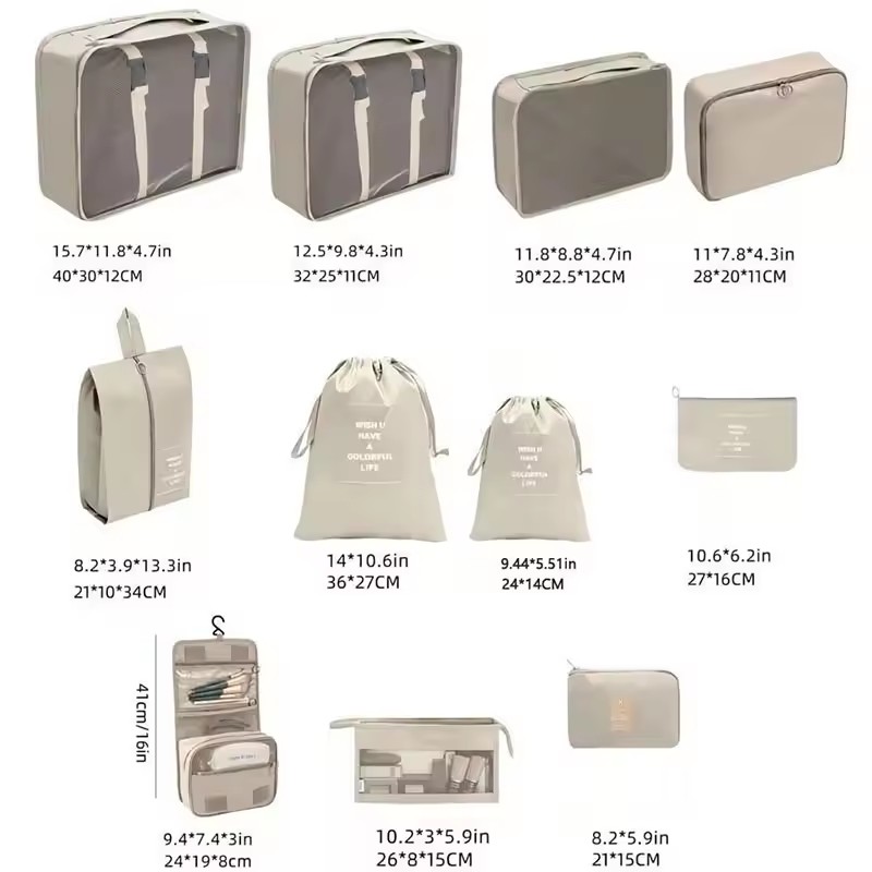 Reise-Aufbewahrungstaschen-Set – Travel Accessories Kit Bag Bewertung und Preis