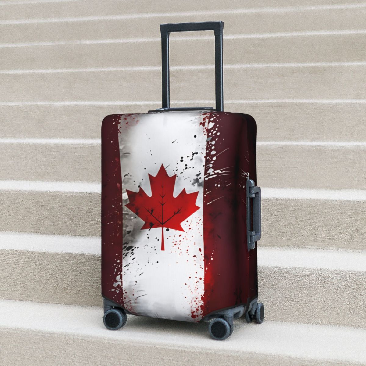 Vintage-Kofferhülle mit kanadi – Travel Accessories Canada Bewertung und Preis
