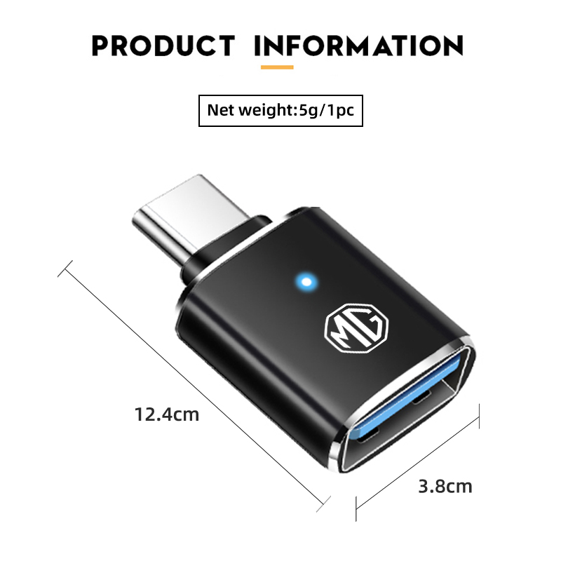 Auto LED Typ C zu USB 3,0 Adap – Travel Plug Type C Bewertung und Preis