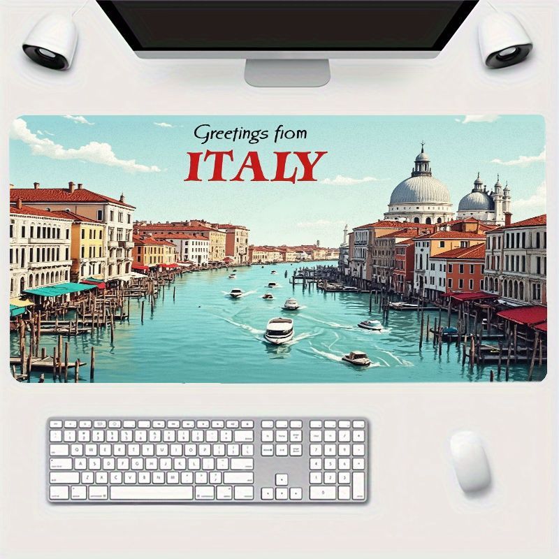 Vintage-Venedig-Mauspad, Schre – Travel Accessories Italy Bewertung und Preis