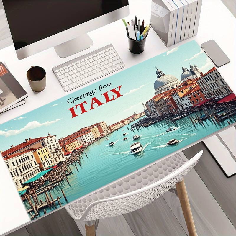 Vintage-Venedig-Mauspad, Schre – Travel Accessories Italy Bewertung und Preis