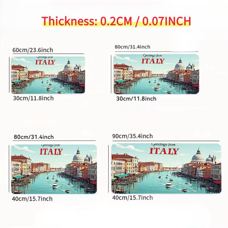 Vintage-Venedig-Mauspad, Schre – Travel Accessories Italy Bewertung und Preis