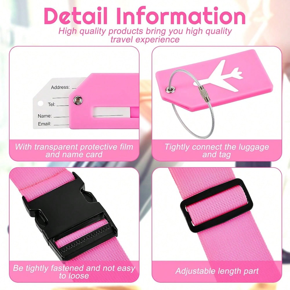 Gepäckgurtset mit Gepäckanhäng – Travel Accessories Gift Set Bewertung und Preis