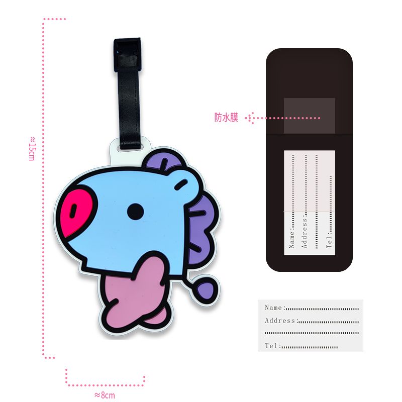 BT21 Cartoon-Schlüsselanhänger – Travel Accessories Gift Set Bewertung und Preis