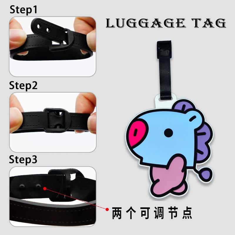 BT21 Cartoon-Schlüsselanhänger – Travel Accessories Gift Set Bewertung und Preis
