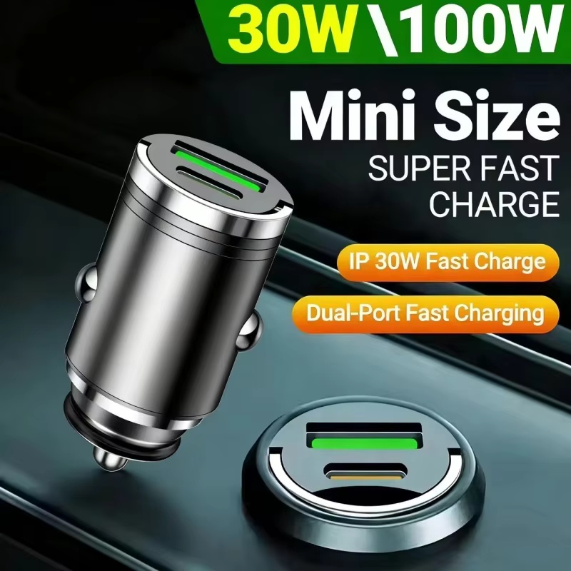 100W PD USB-Autoladegerät mit  – Travel Plug Type C Bewertung und Preis