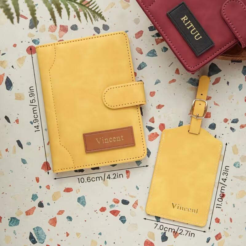 Personalisierter Leder-Passhal – Travel Accessories Hong Kong Bewertung und Preis