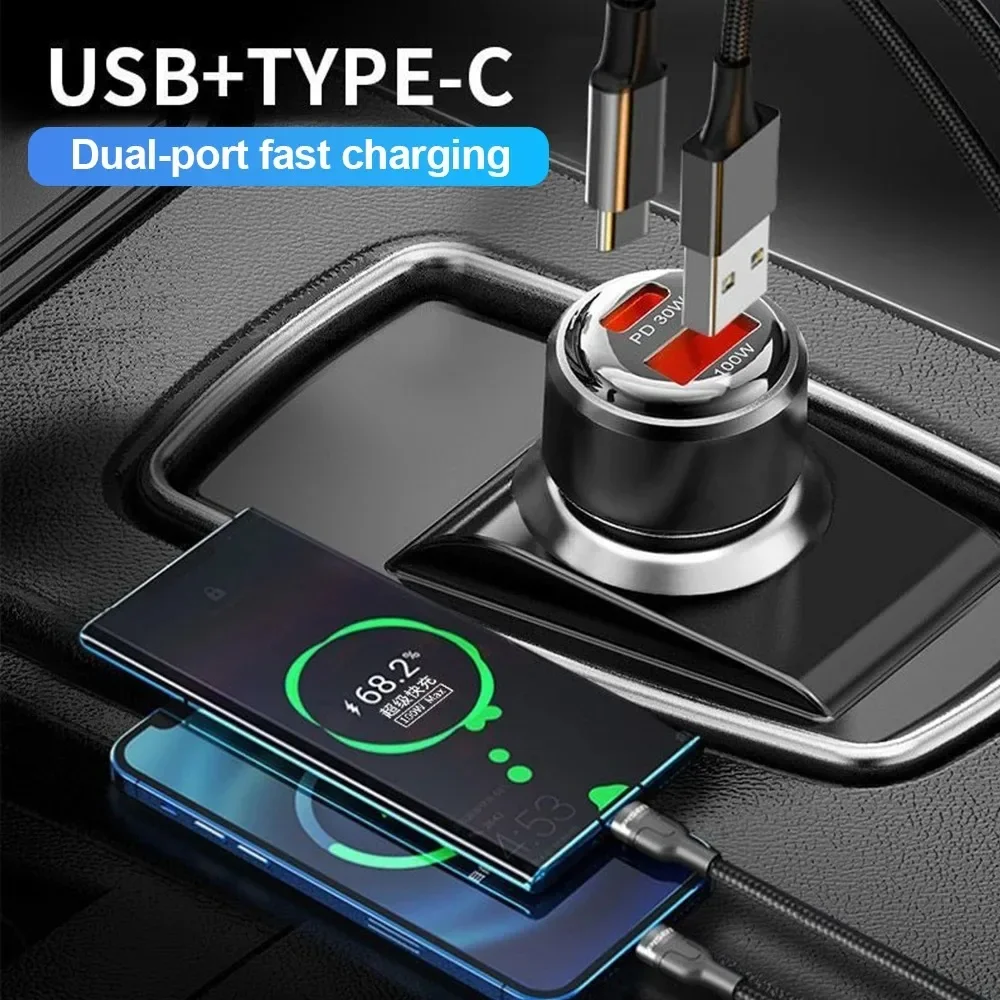 Insgesamt 130 W USB-Autoladege – Travel Plug Type C Bewertung und Preis