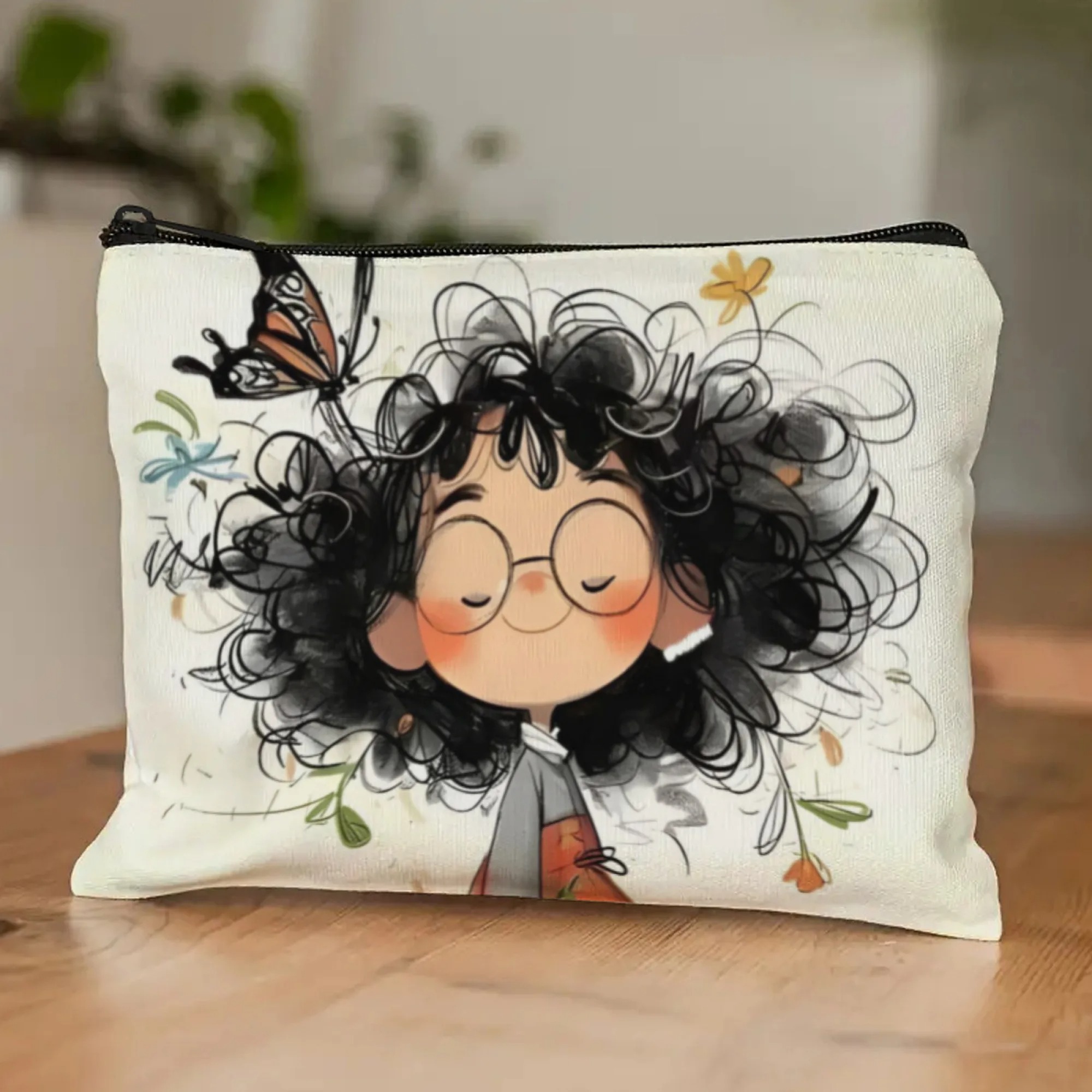 Cartoon Mädchen Make-up Tasche – Travel Accessories Pouch Bewertung und Preis