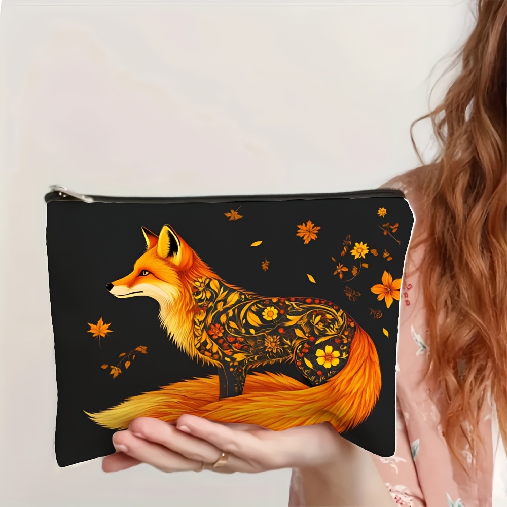 Eine Make-up-Tasche mit Fuchs- – Travel Accessories Jewelry Bewertung und Preis