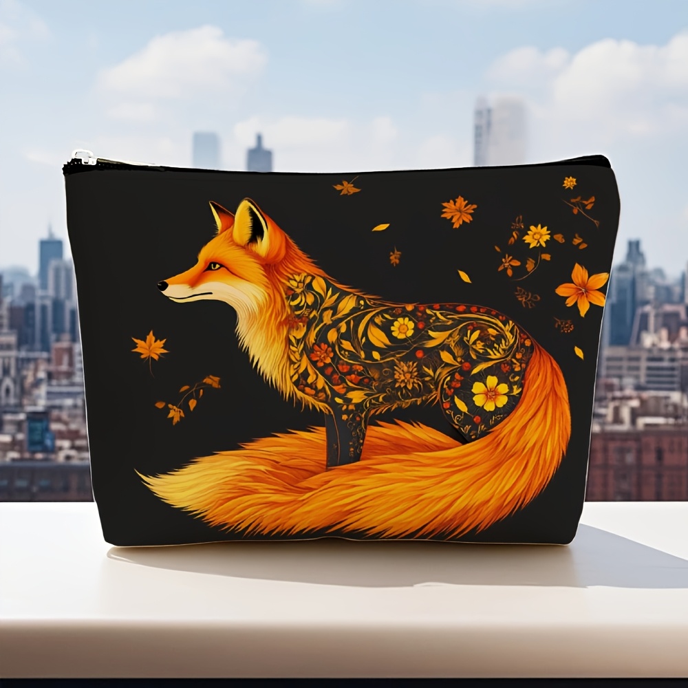 Eine Make-up-Tasche mit Fuchs- – Travel Accessories Jewelry Bewertung und Preis