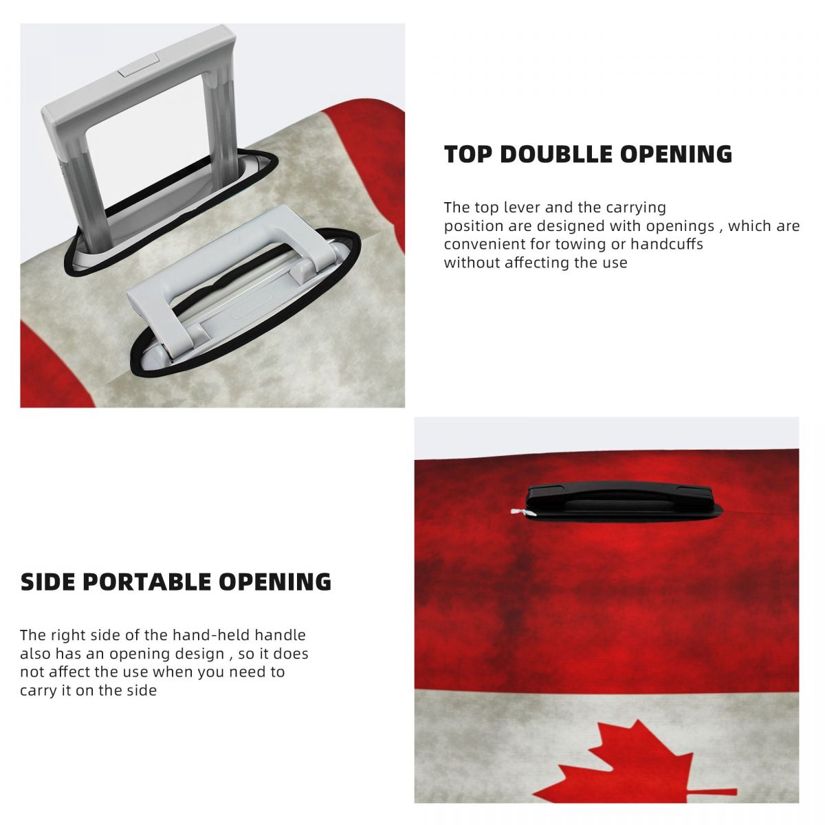 Kofferhülle mit kanadischer Fl – Travel Accessories Canada Bewertung und Preis