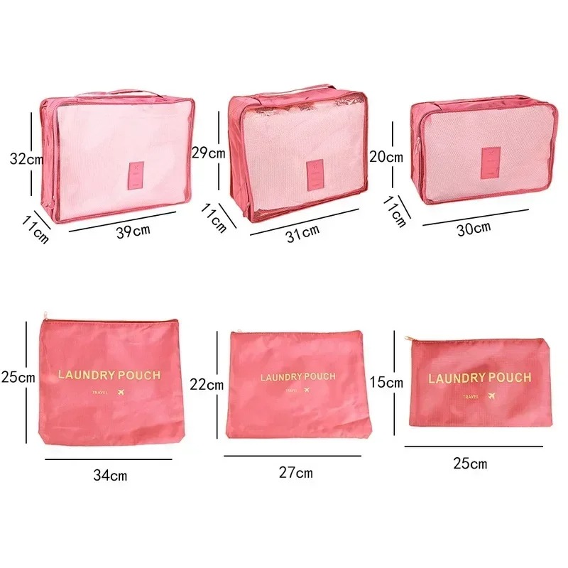 6-teiliges Set Reise-Aufbewahr – Travel Accessories Kit Bag Bewertung und Preis