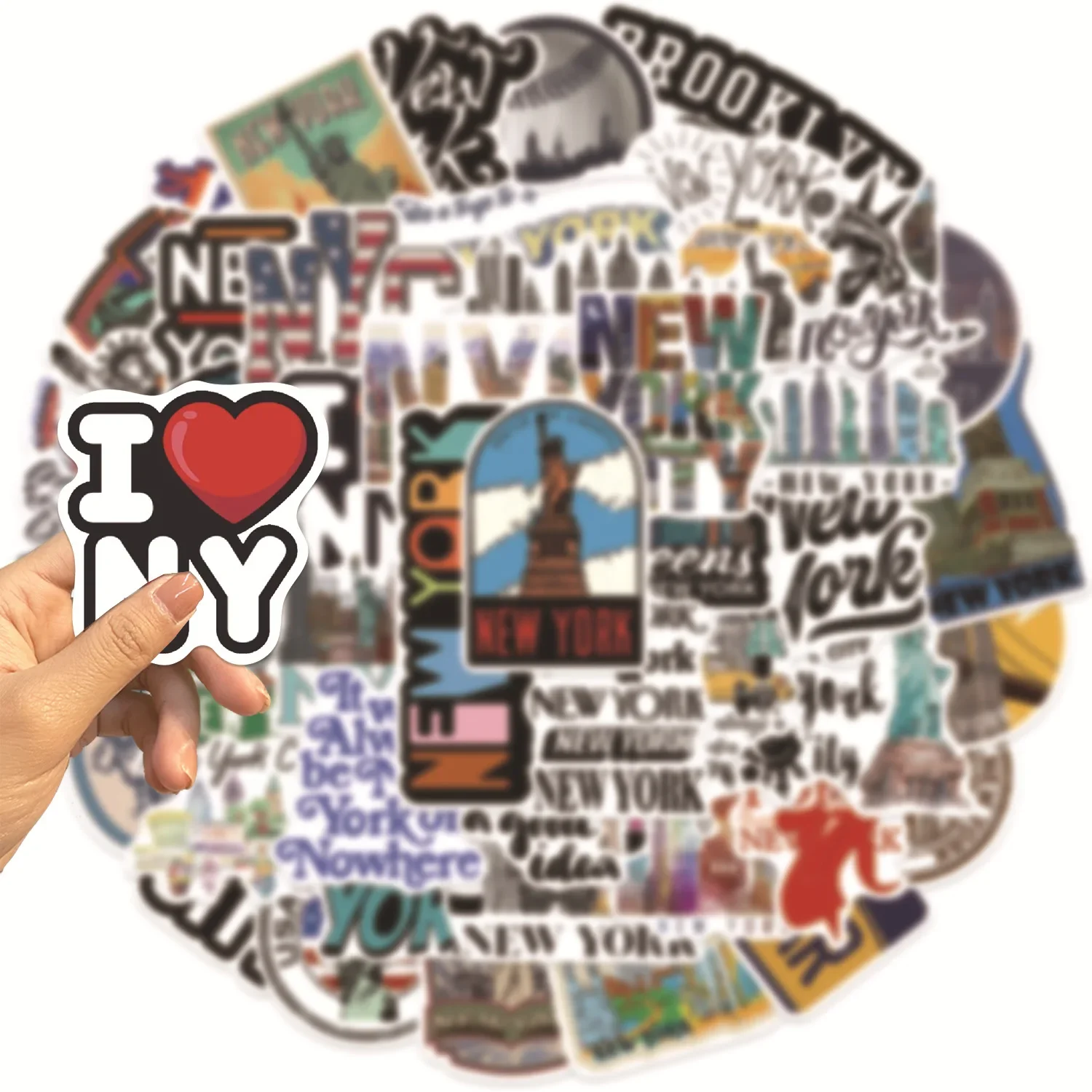 50/100 Stück süße New York Cit – Travel Accessories New York Bewertung und Preis