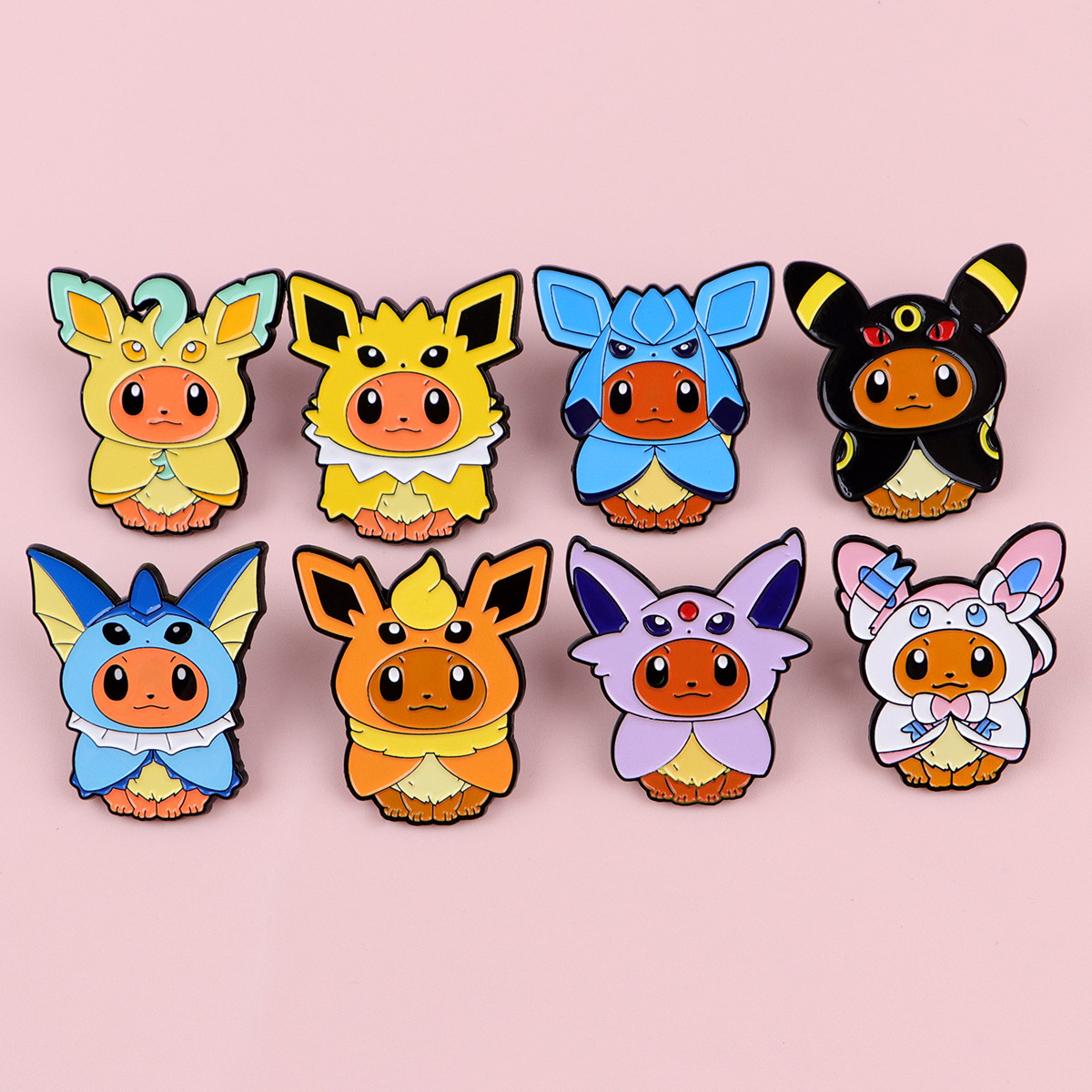 Kawaii Pokemon Anime Eevee Cos – Travel Accessories Girly Bewertung und Preis