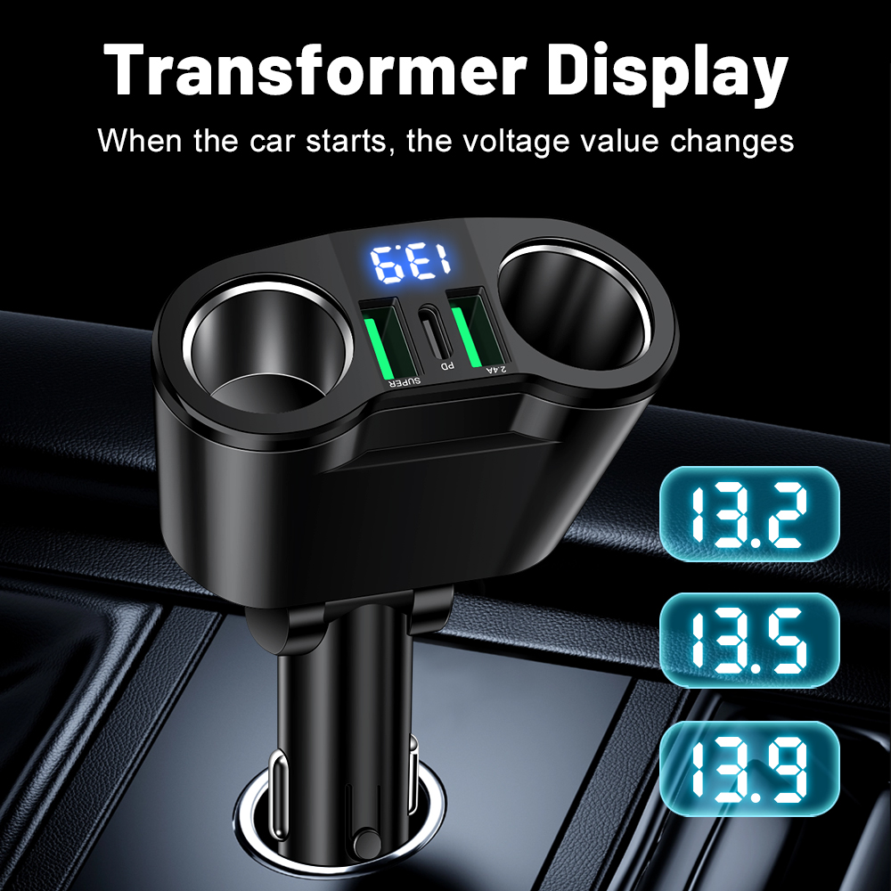 USB-Autoladegerät-Adapter Typ  – Travel Plug Type C Bewertung und Preis