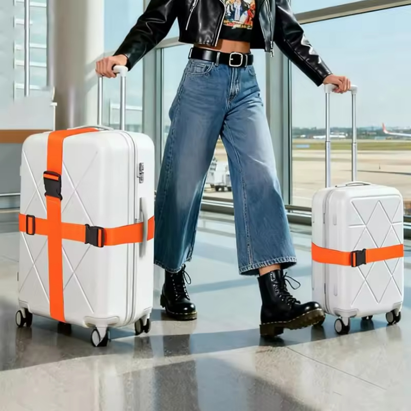 4-teiliges Gepäckgurt-Set, Gep – Travel Accessories Kit Bag Bewertung und Preis